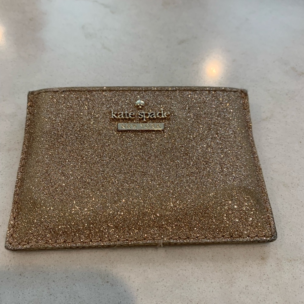 Kate spade glitter wallet